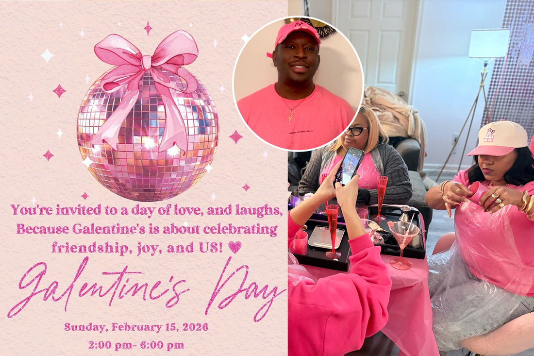 A No Bad Energy Galentine's Day Candle Making Class