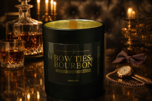 Bow Ties & Bourbon Mood Candle
