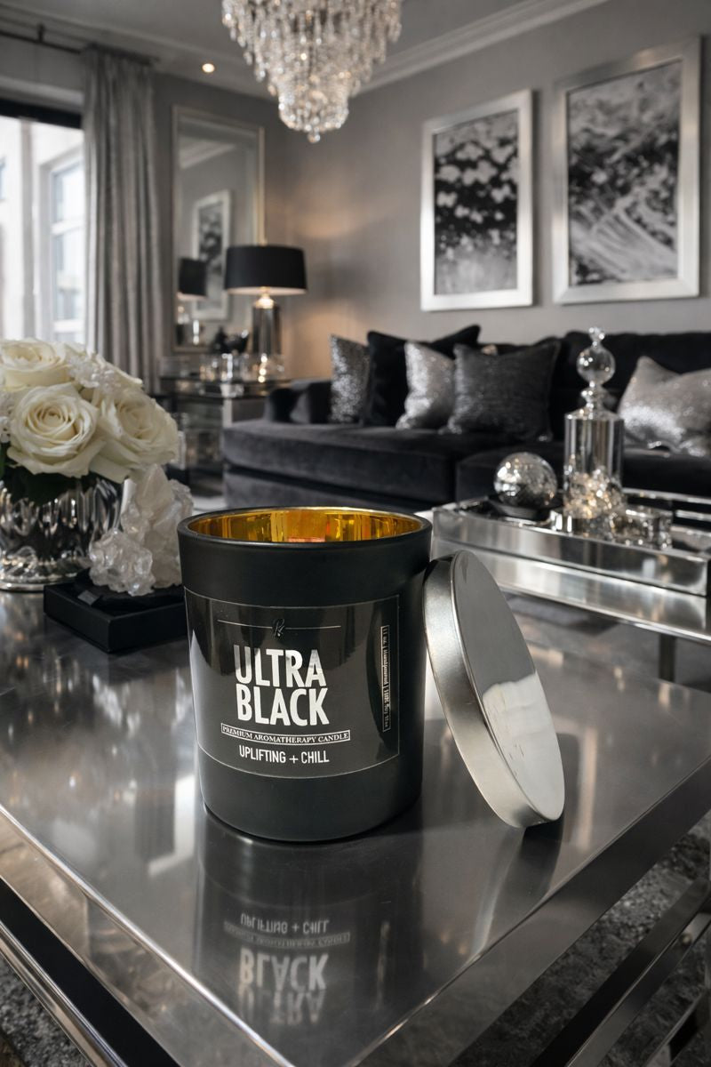Ultra Black – Bold Aromatherapy Candle