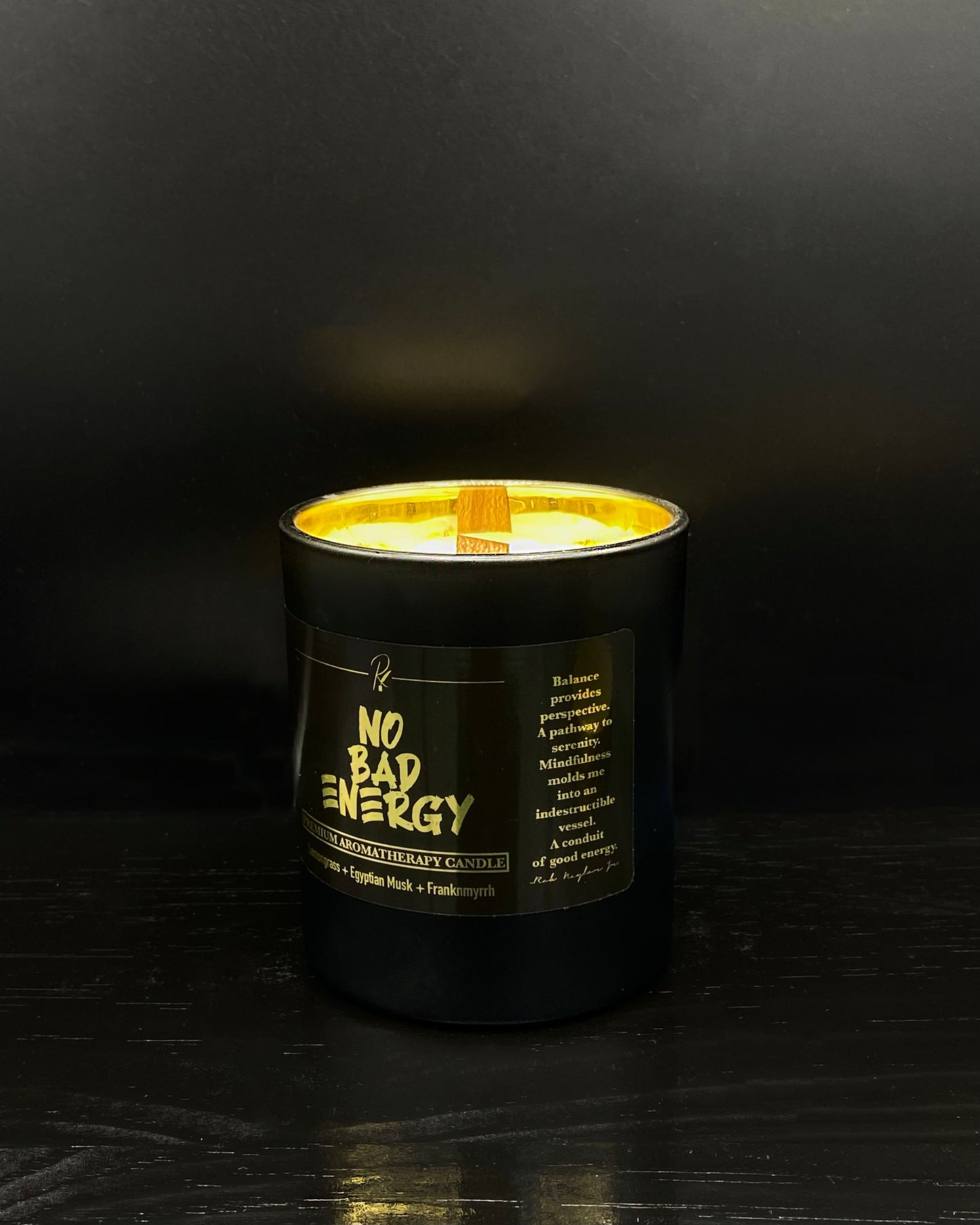 No Bad Energy Luxury Mood Candle